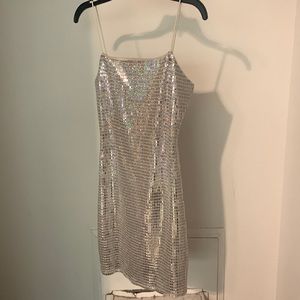 Iridescent party dress